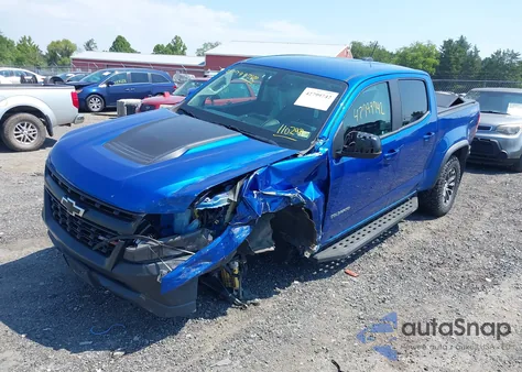 2020 Chevrolet Colorado 4Wd Short Box Zr2 from USA, damaged, VIN 1GCGTEENXL1110298